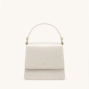 JW PEI|| FAE TOP HANDLE
CROSSBODY - IVORY CROC
